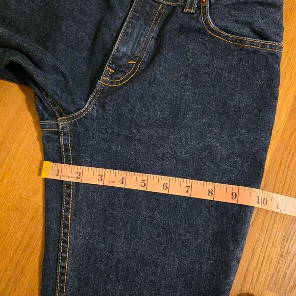 Levi's Vintage Y2K 2000 Women's 517 Boot Cut Flare Dark Blue Jean 3 JR M - Picture 11 of 13